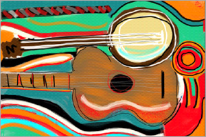 Chacarera Del Aveloriado Leguizamón - Tabs und Noten für Gitarre