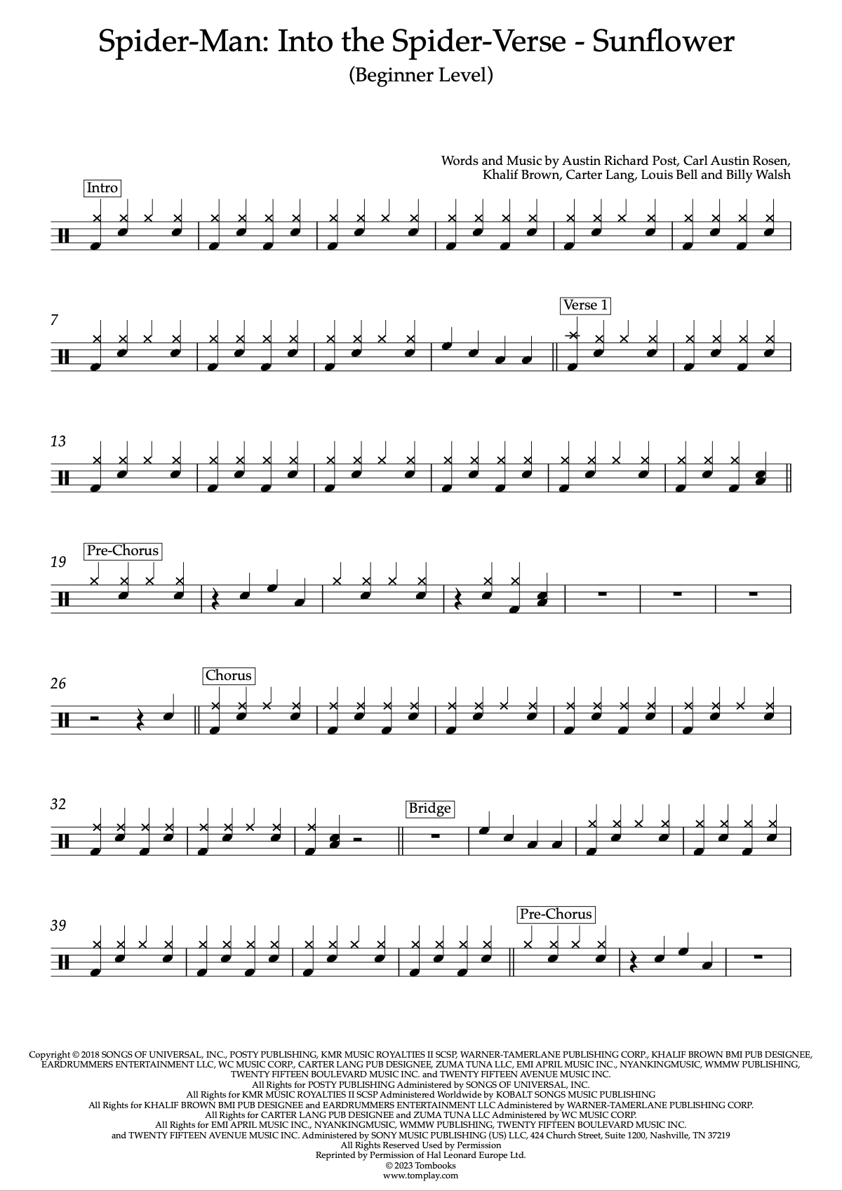 Spiders Sheet Music | System Of A Down | Guitar Tab (Single Guitar)