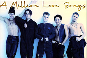 A Million Love Songs (niveau intermédiaire, sax ténor) Take That - Partition pour Saxophone