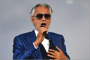 O sole mio Andrea Bocelli - Nuty na Singer