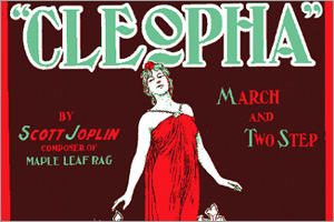Cleopha (Nivel Intermedio) Joplin - Partitura para Piano