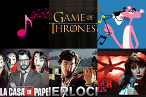 Les meilleures pièces de séries TV pour violoncelle, Intermédiaire, Vol. 1 Compositeurs multiples - Partition pour Violoncelle