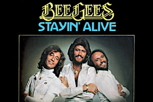 Stayin' Alive Bee Gees - Partitura para Canto