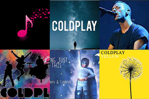 O melhor de Coldplay para Saxofone Alto, Iniciante, Vol. 1 Coldplay - Partitura para Saxofone