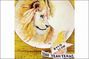 Gold Lion (Mittlere Stufe) Yeah Yeah Yeahs - Musiknoten für Schlagzeug