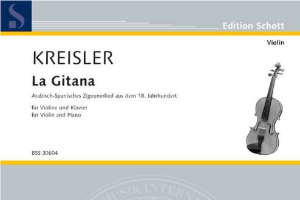 La Gitana Kreisler - Violin Sheet Music