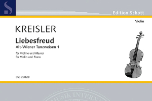 3 Old Viennese Dances - I. Liebesfreud Kreisler - Violin Sheet Music
