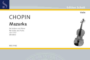 Mazurka No. 23 in D Major, Opus 33 No. 2 (after Chopin) Kreisler - Violin Nota Sayfası