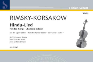 Chanson hindoue (d'après Rimsky-Korsakov) Kreisler - Partition pour Piano