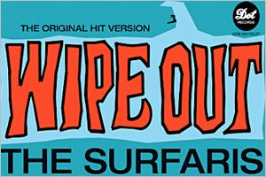 Wipe Out (Easy/Intermediate Level) The Surfaris - Drums Sheet Music