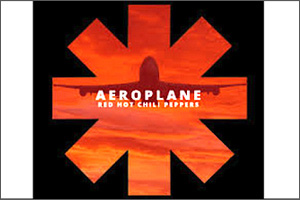 Aeroplane Red Hot Chili Peppers - Nuty na Drums