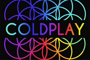 Everglow Coldplay - Musiknoten für Sänger