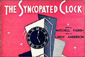 The Syncopated Clock (Mittlere Stufe) Anderson Leroy - Musiknoten für Kontrabass