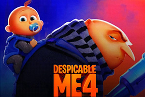 Despicable Me 4 - Double Life (Beginner Level) Pharrell Williams - Tabs and Sheet Music for Bass